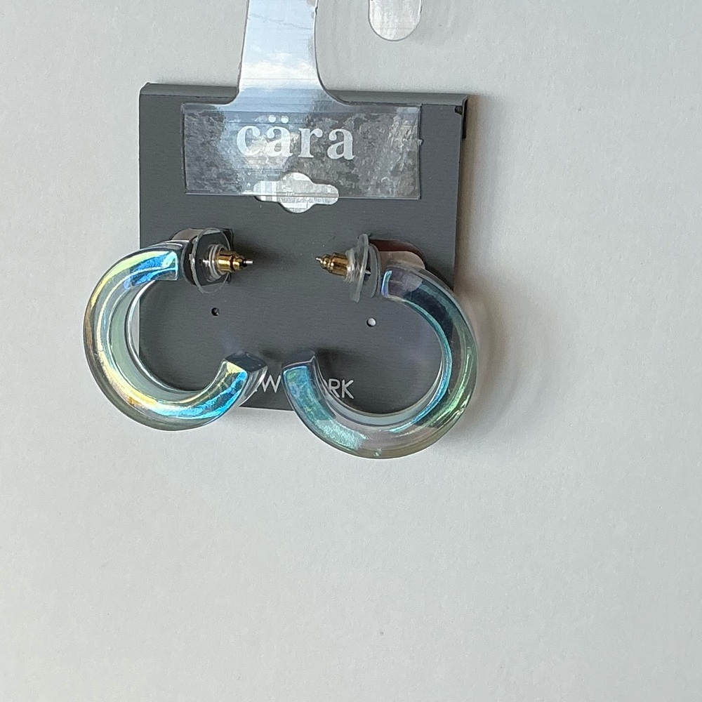 CARA NEW YORK Iridescent Hoop ombré Earrings